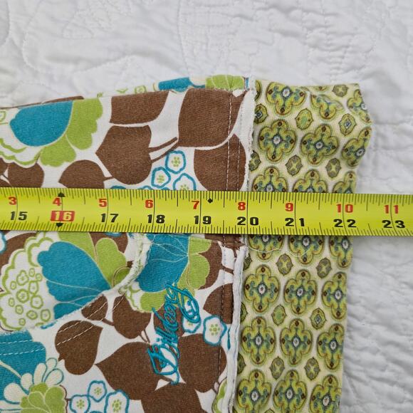 Vintage Y2K Billabong Women's Reversible Hoodie Sweatshirt Retro Floral Size-M/L - Picture 10 of 10